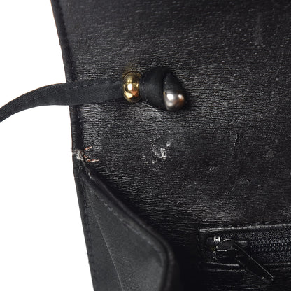 Givenchy Calfskin Satin Emblem Crossbody Black 7 of 11