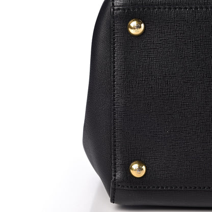 Fendi Vitello Elite Regular 2Jours Tote Black 13 of 16