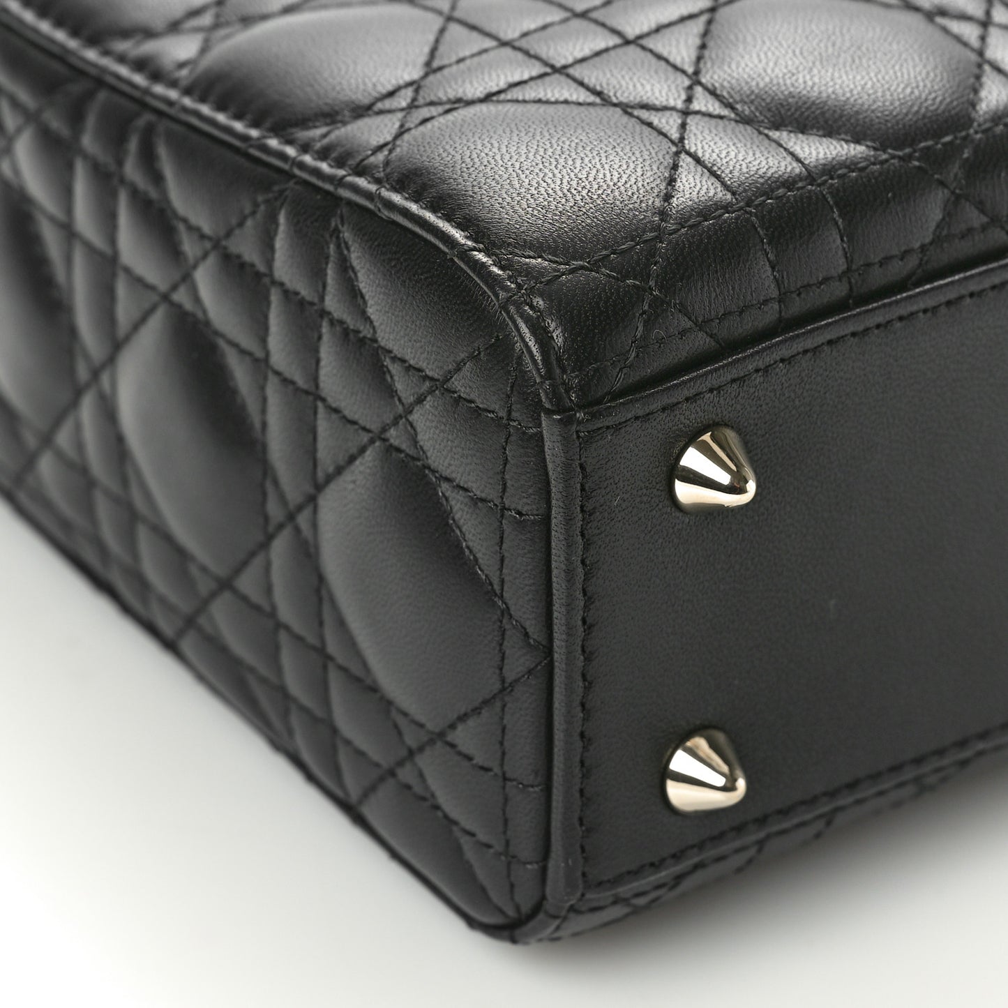 Lambskin Cannage Small My ABCDior Lady Dior Black