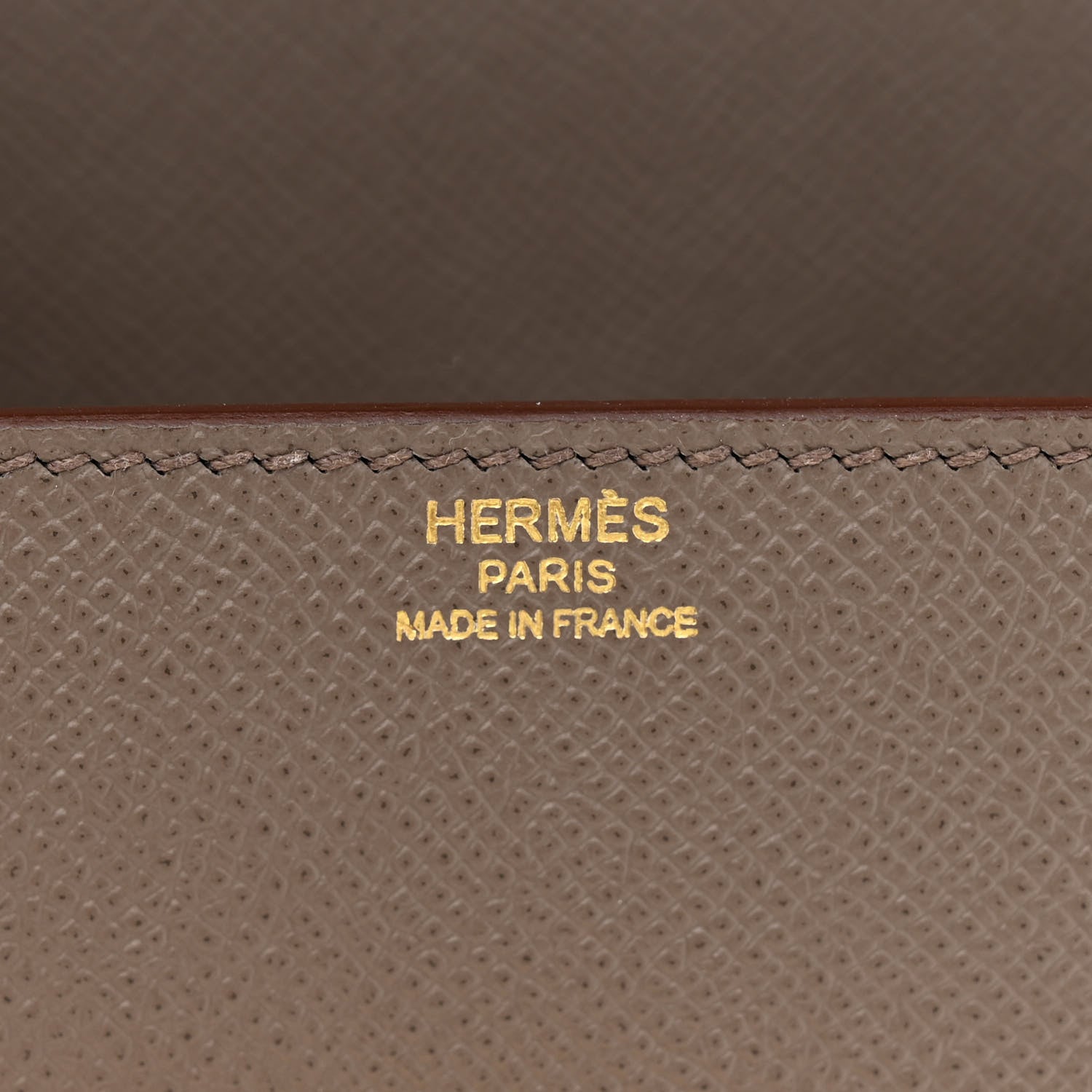 Hermes Epsom Cinhetic Boxy Top Handle Bag Etain 6 of 15
