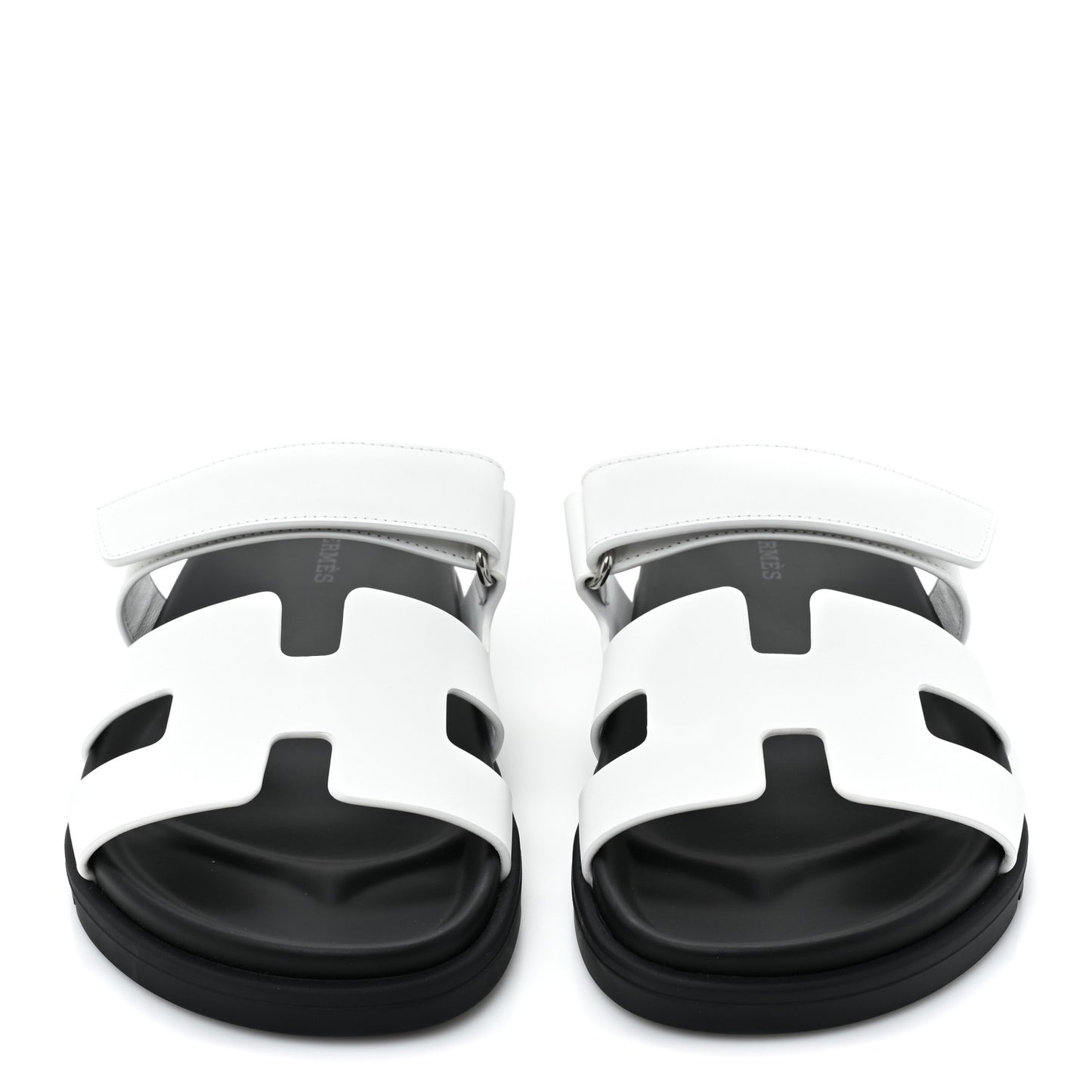 Calfskin Womens Chypre Sandals 37 White