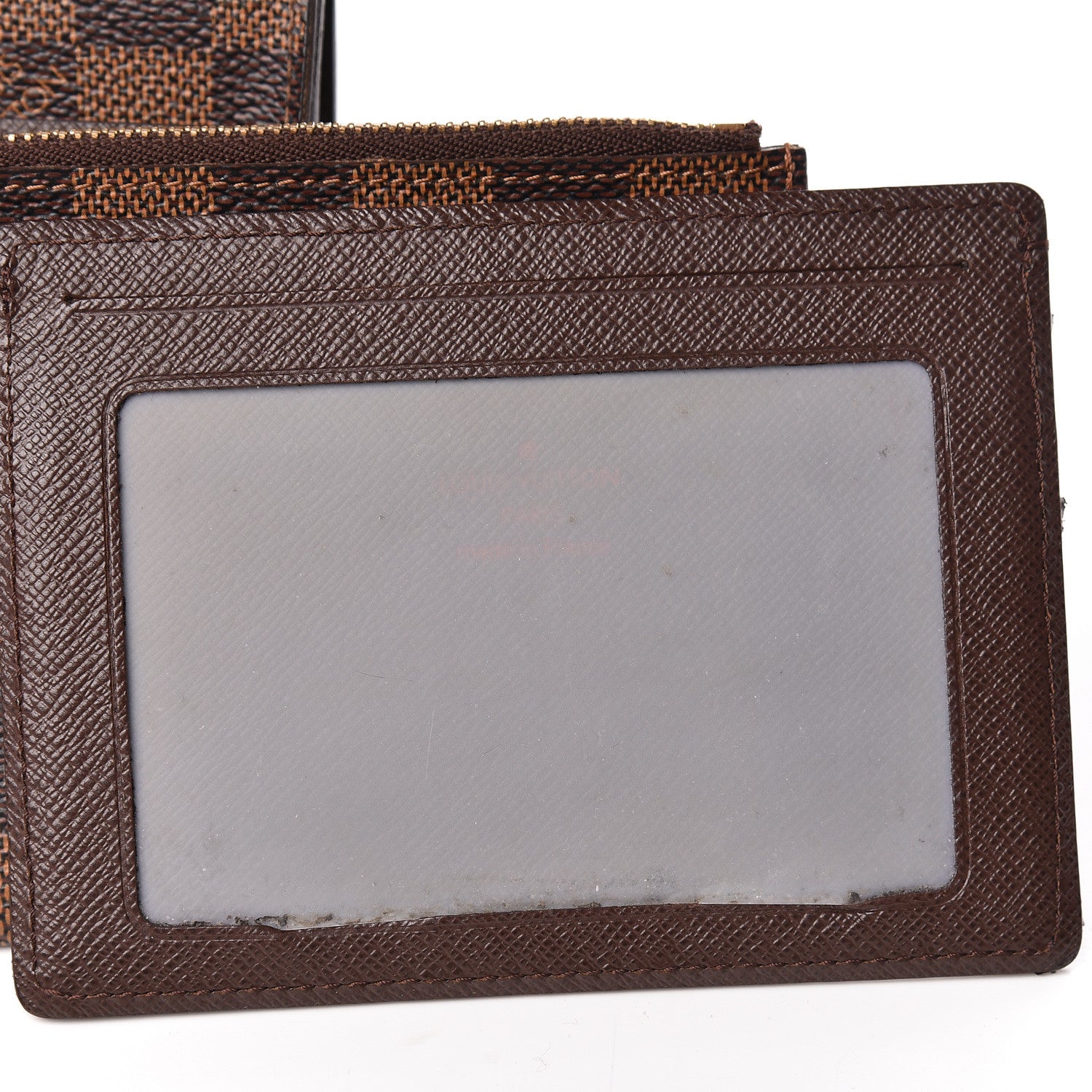 Louis Vuitton Damier Ebene Portefeuille Compact Modulable Wallet 15 of 15
