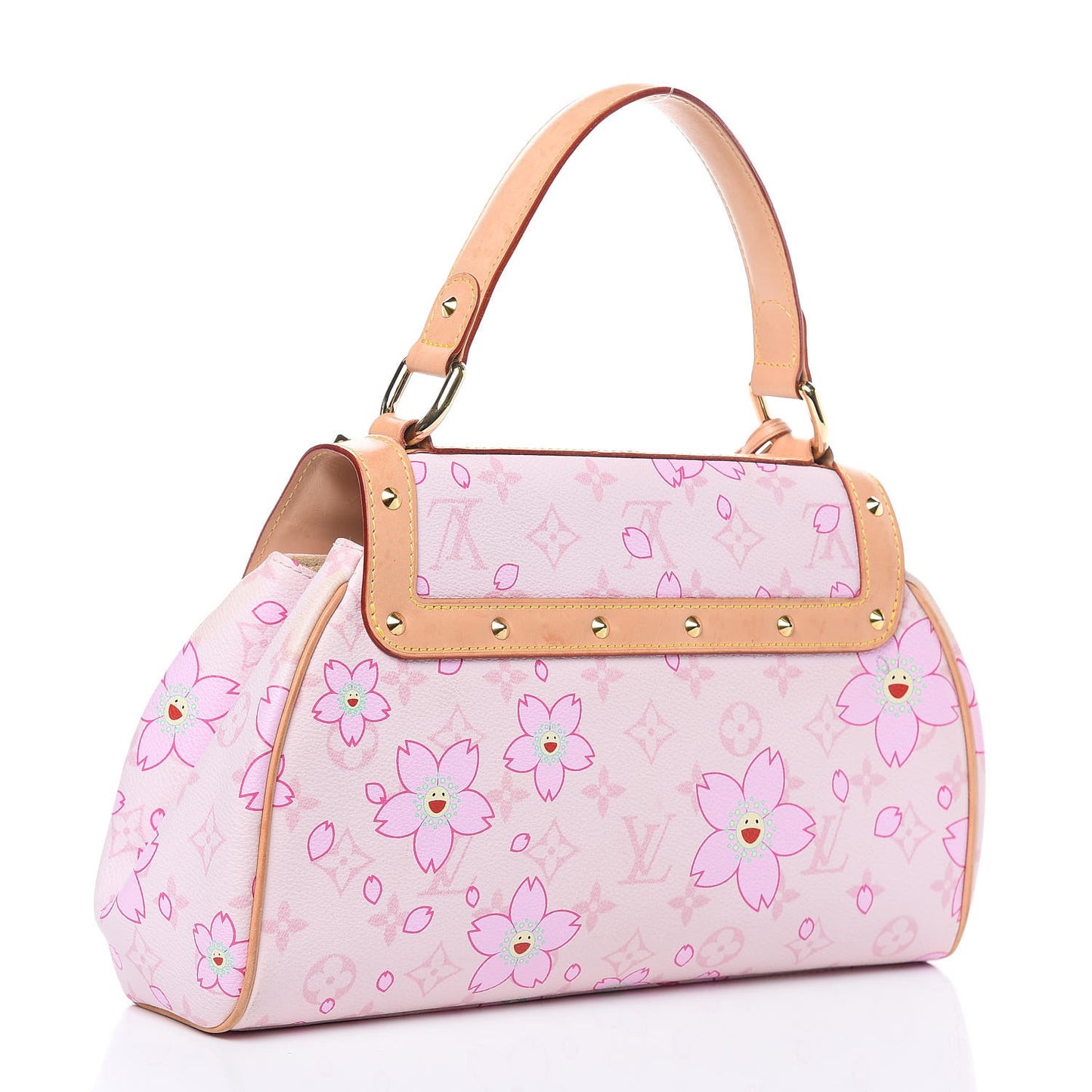 Monogram Cherry Blossom Sac Retro Pink