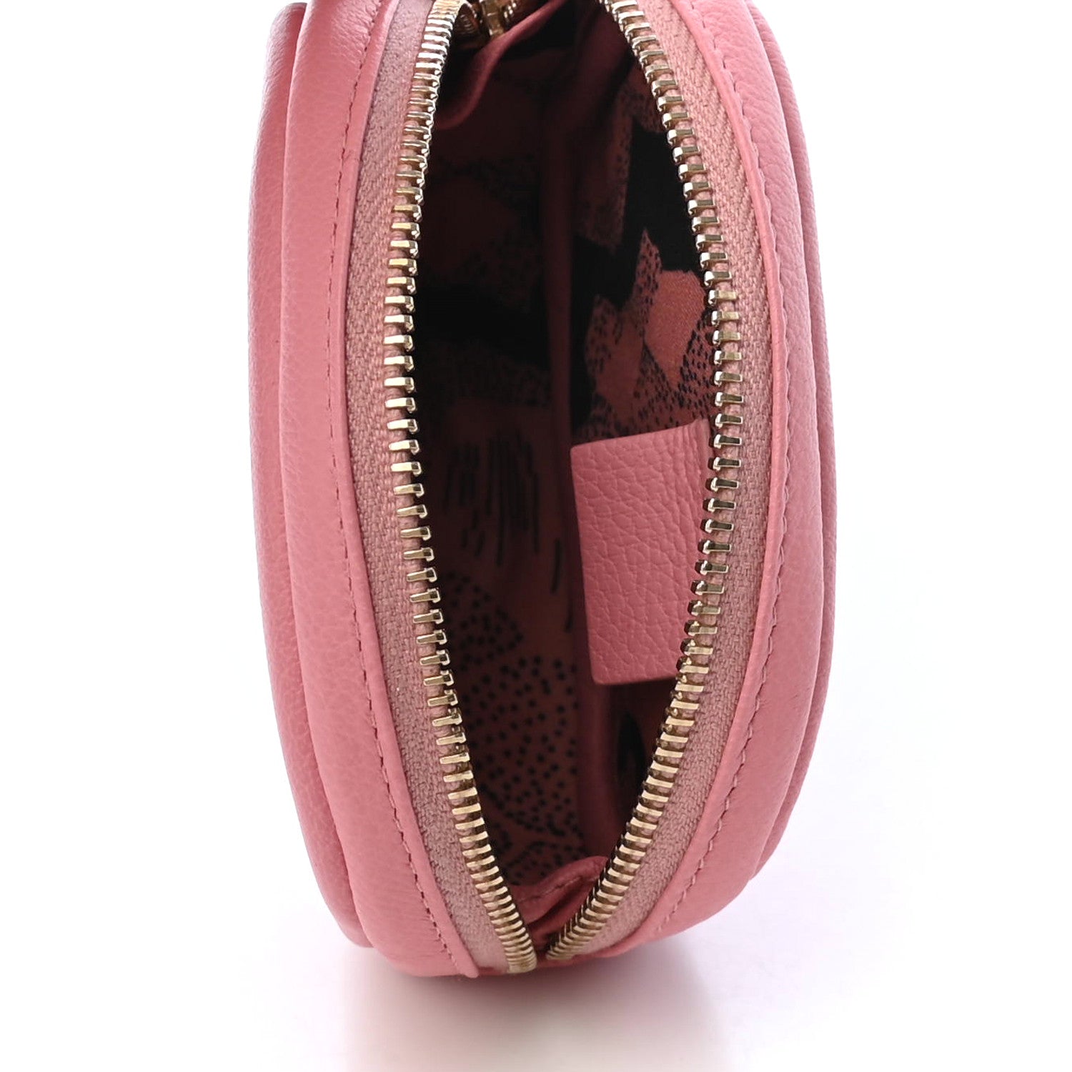 Chanel Calfskin Camellia Zip Around Classic Coin Purse Pink 5 of 8