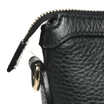 Gucci Dollar Calfskin GG Charm Satchel Black 12 of 12