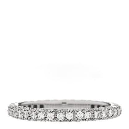 Tiffany Platinum Diamond Etoile Eternity Pave Band Ring 50 5.5 3 of 4