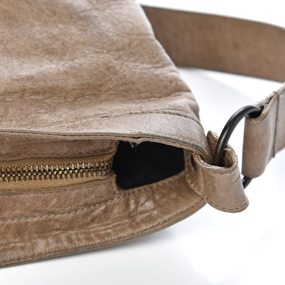 Balenciaga Chevre Classic Hardware Flat Messenger Gris Poivre 8 of 13
