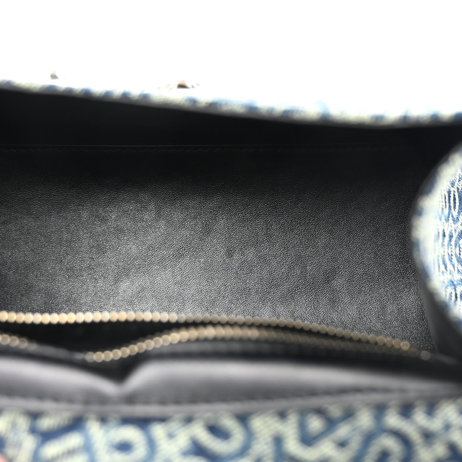 Marc Jacobs Sun Faded Denim Monogram The St Marc Mini Top Handle Bag Blue 5 of 10