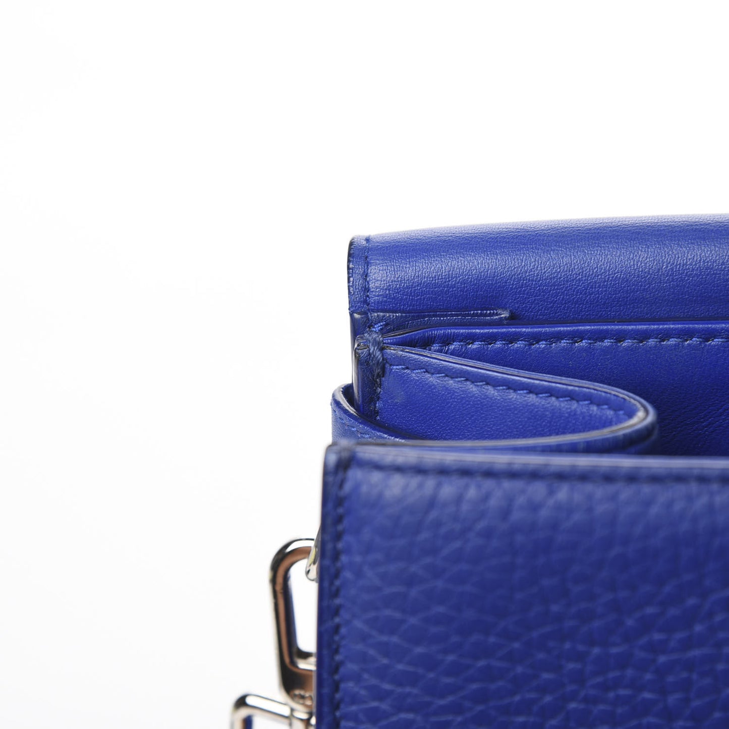 Bullcalf Medium Diorever Flap Yves Klein Blue