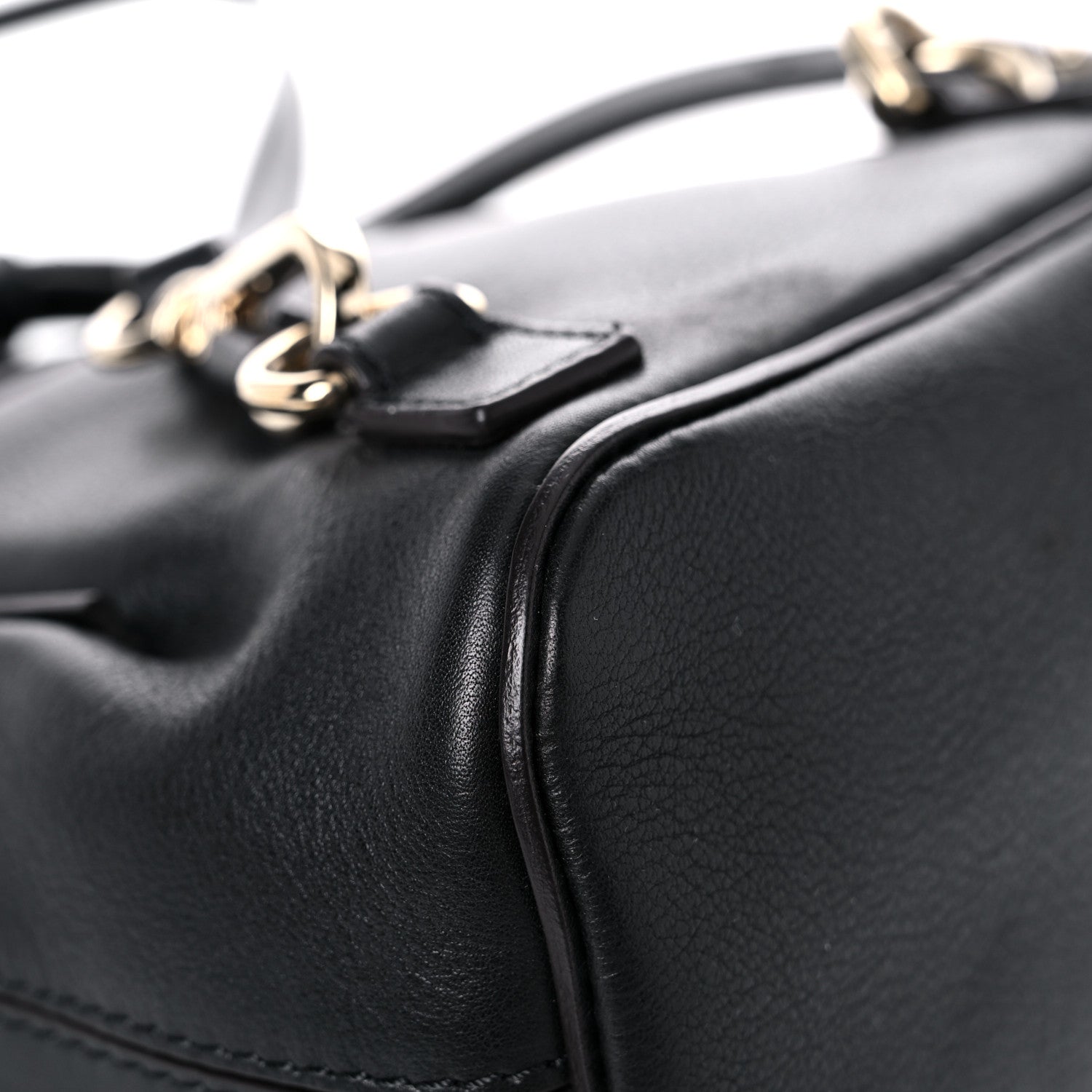 Chloe Suede Calfskin Mini Faye Backpack Black 12 of 17