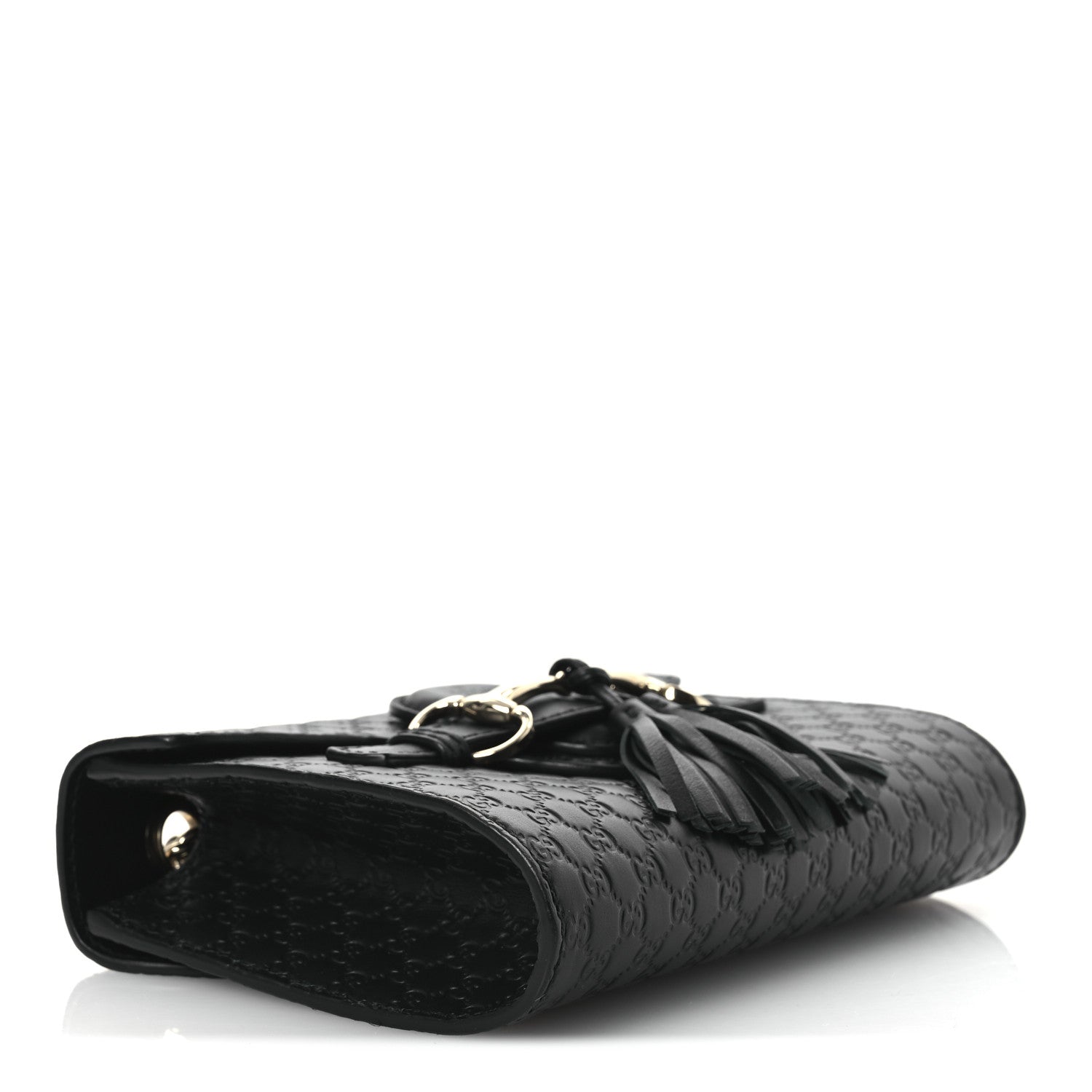 Gucci Microguccissima Mini Emily Shoulder Bag Black 4 of 10