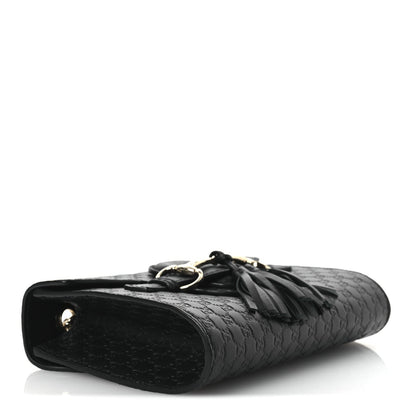 Gucci Microguccissima Mini Emily Shoulder Bag Black 4 of 10