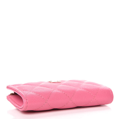 Chanel Caviar Quilted Key Holder Case Pink 4 of 8
