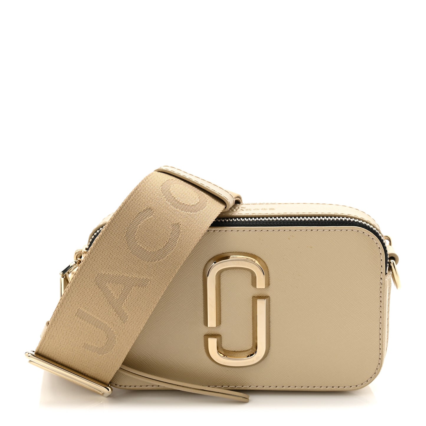 Saffiano Small Snapshot Camera Bag Khaki