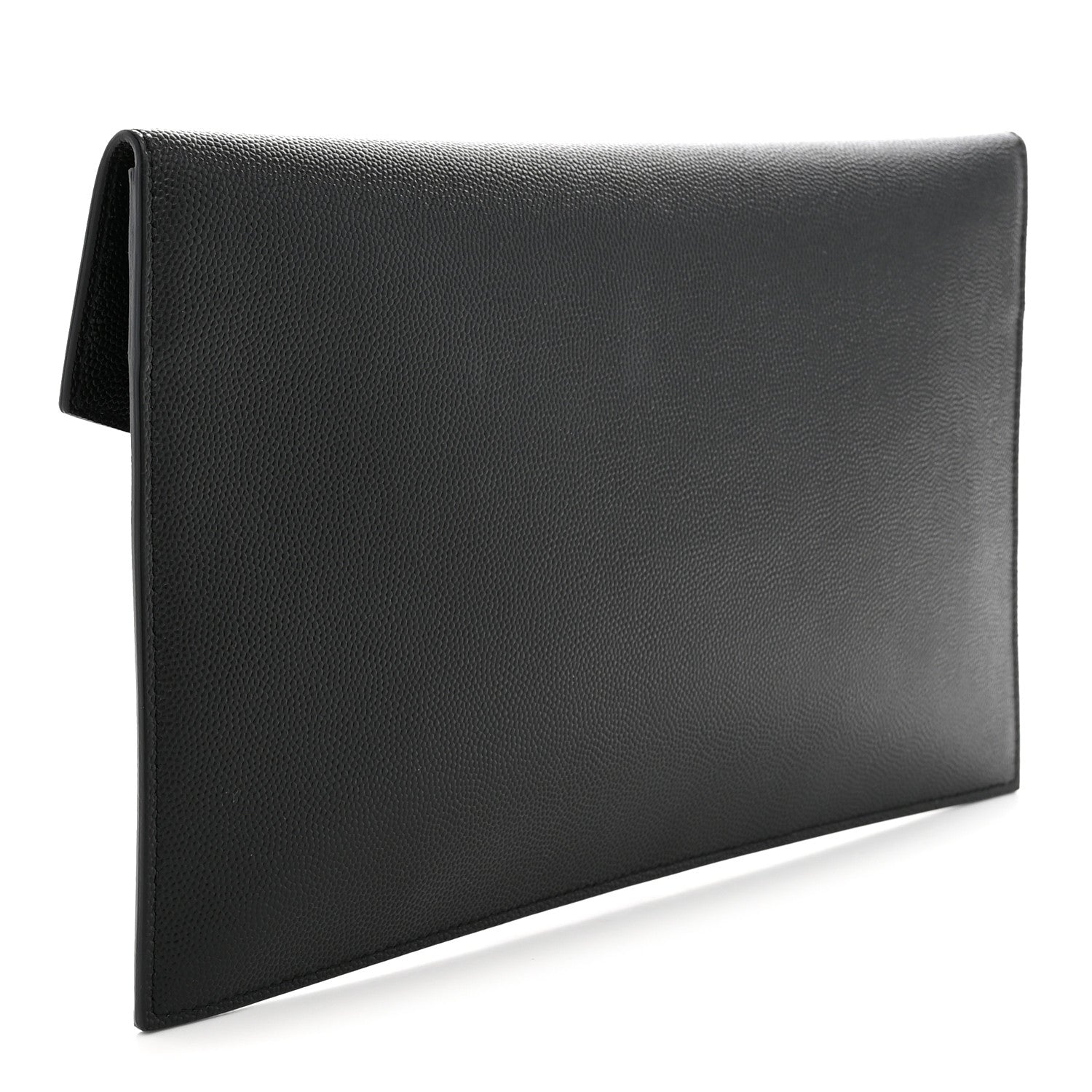 Saint Laurent Grain De Poudre Uptown Pouch Black 3 of 7
