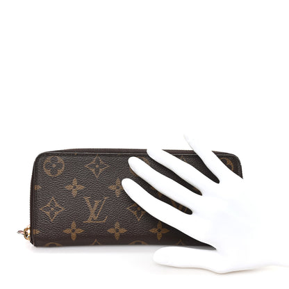 Louis Vuitton Monogram Clemence Wallet Rose Ballerine 2 of 7