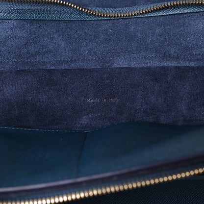 Celine Grained Calfskin Mini Belt Bag Deepsea 6 of 17
