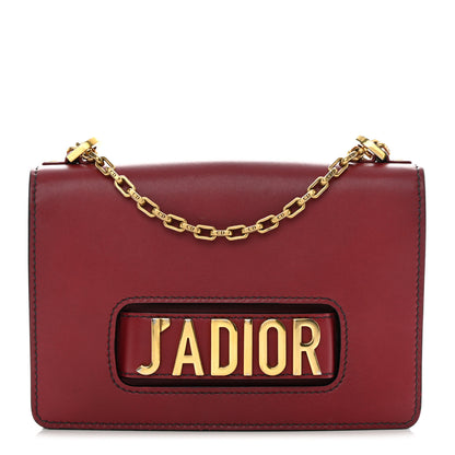Christian Dior Calfskin J'Adior Chain Flap Bag Red 1 of 19