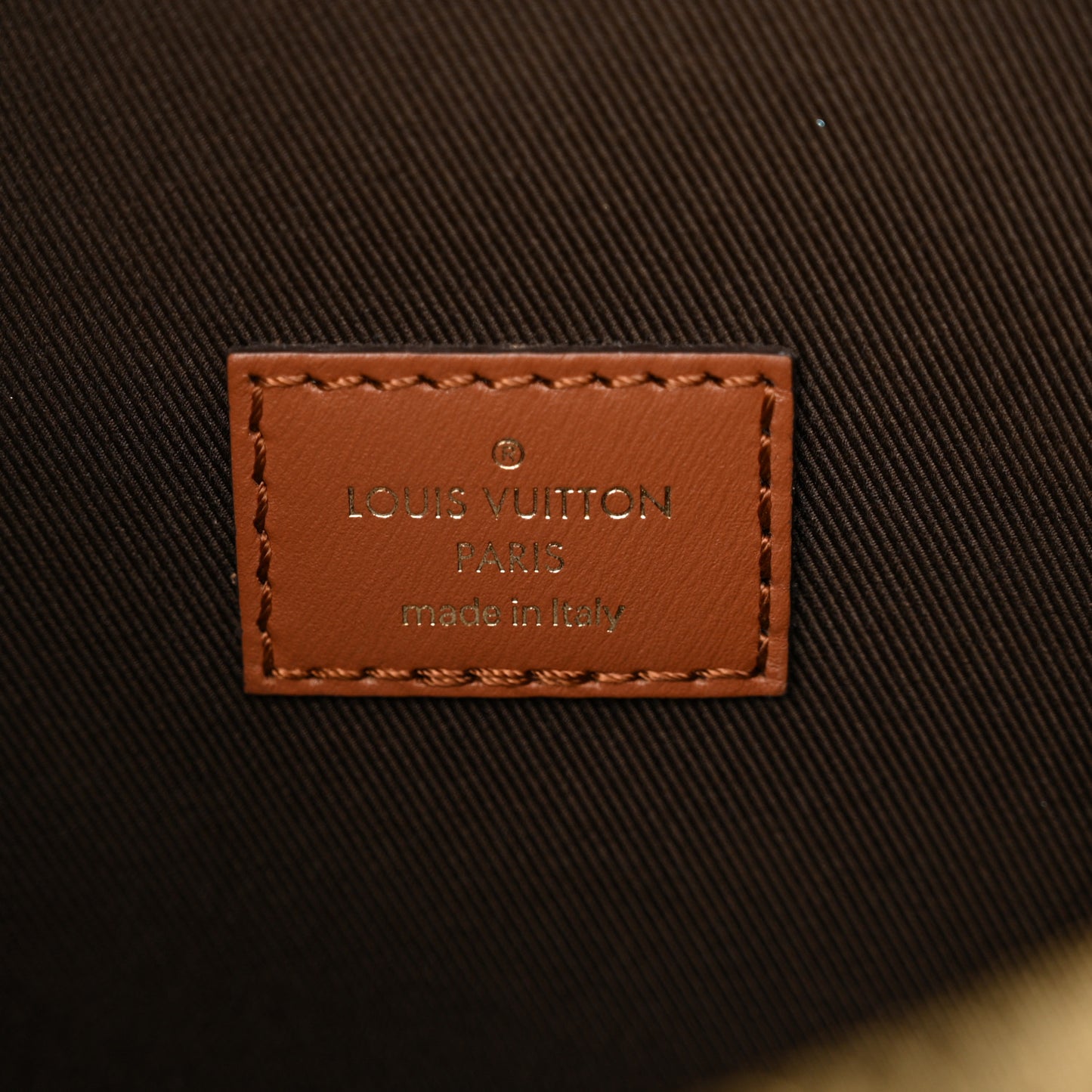 Reverse Monogram Loop Hobo