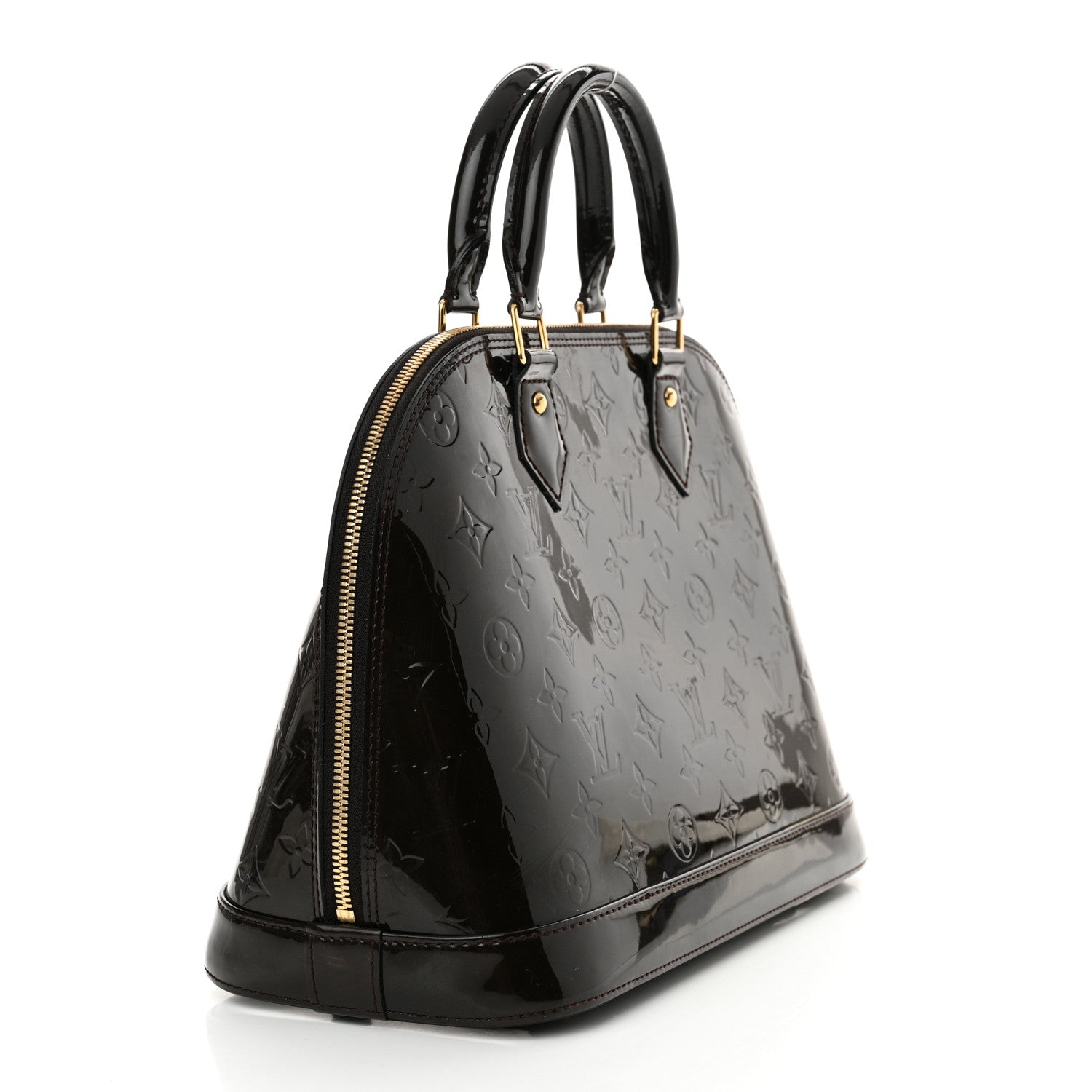 Louis Vuitton Vernis Alma PM  Terre D'Ombre 3 of 10