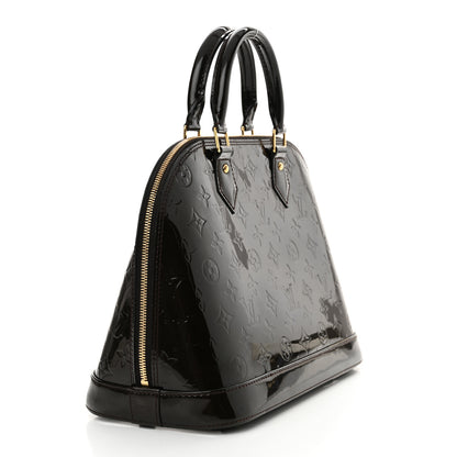 Louis Vuitton Vernis Alma PM  Terre D'Ombre 3 of 10