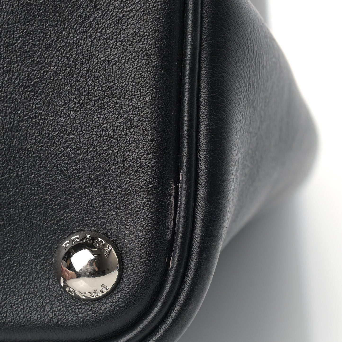 City Calfskin Large Double Bag Black