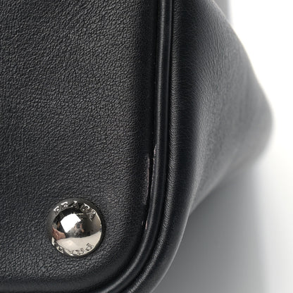 Prada City Calfskin Large Double Bag Black 10 of 19
