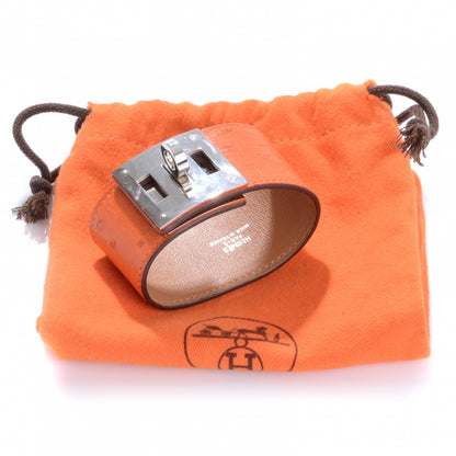 Hermes Ostrich Kelly Dog Cuff Orange 7 of 7