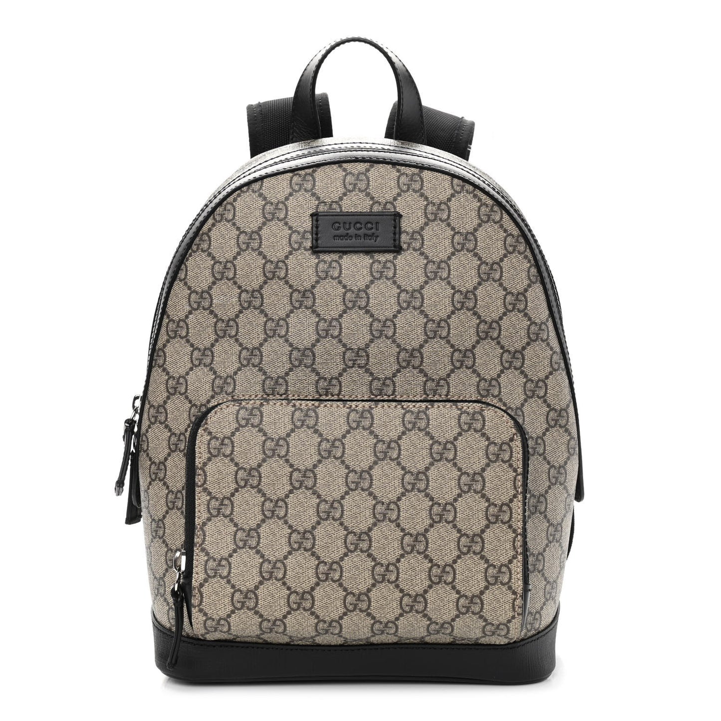 GG Supreme Monogram Small Eden Day Backpack Black