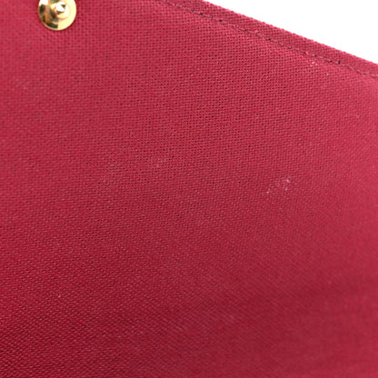 Louis Vuitton Monogram Pochette Felicie Chain Wallet Fuchsia 11 of 14