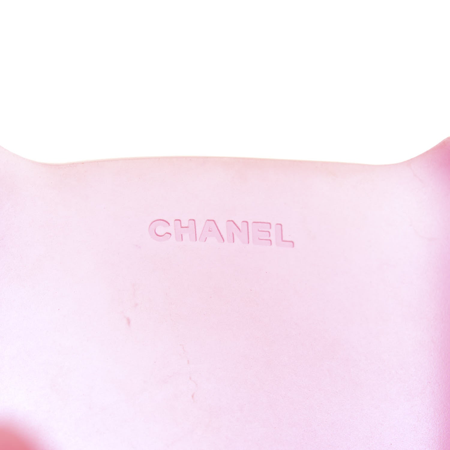 Chanel Jelly Rubber Tote Pink 6 of 11