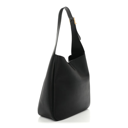 Saint Laurent Smooth Calfskin Large Le 5 A 7 Soft Hobo Black 3 of 10