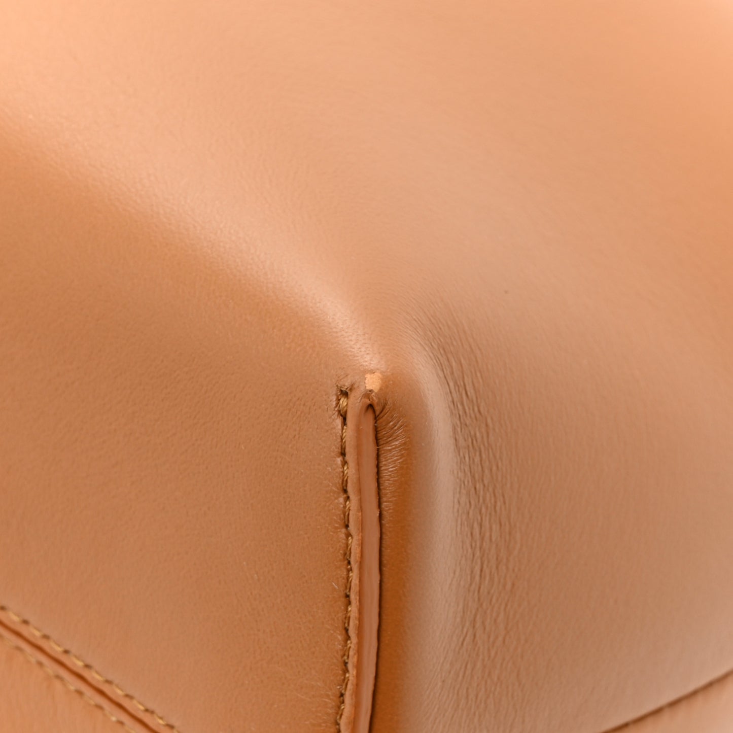 Shiny Nappa Medium Fendi First Caramello