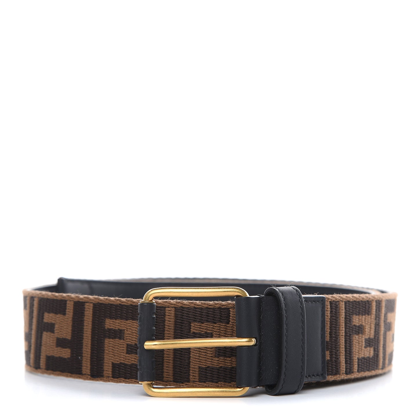 Ribbon Vitello Century FF 1974 Belt 95 38 Fango Moro