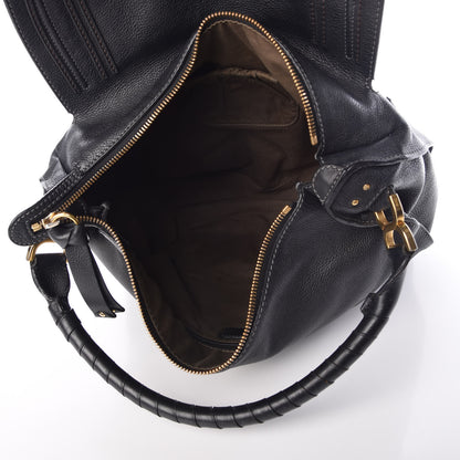 Chloe Calfskin Large Marcie Hobo Black 5 of 7
