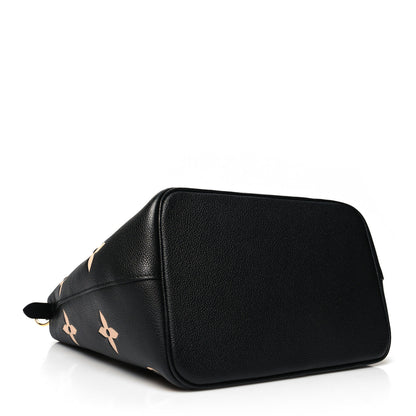 Louis Vuitton Empreinte Monogram Giant Neonoe MM Black Beige 5 of 13