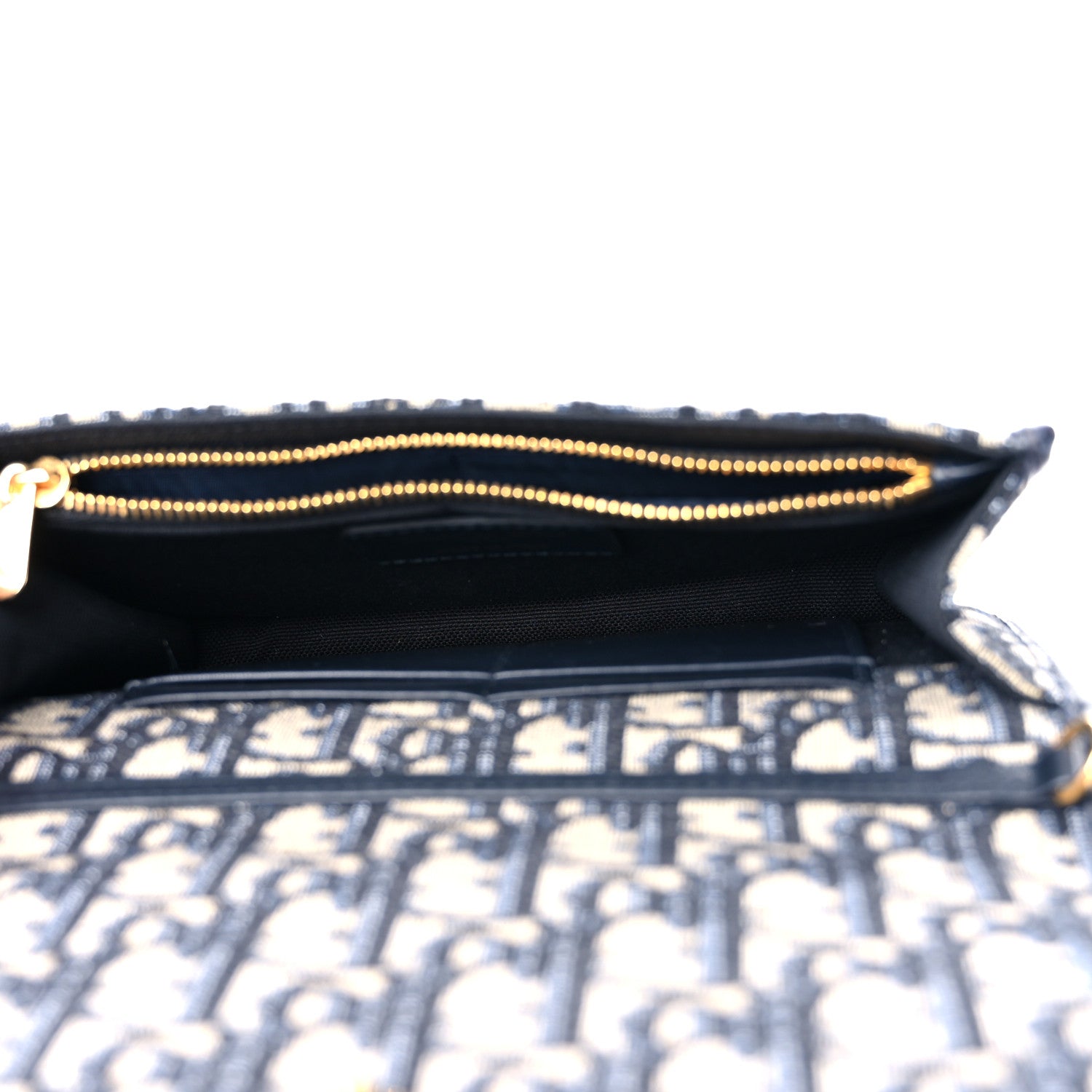 Christian Dior Oblique 30 Montaigne 2-In-1 Pouch Blue 5 of 8