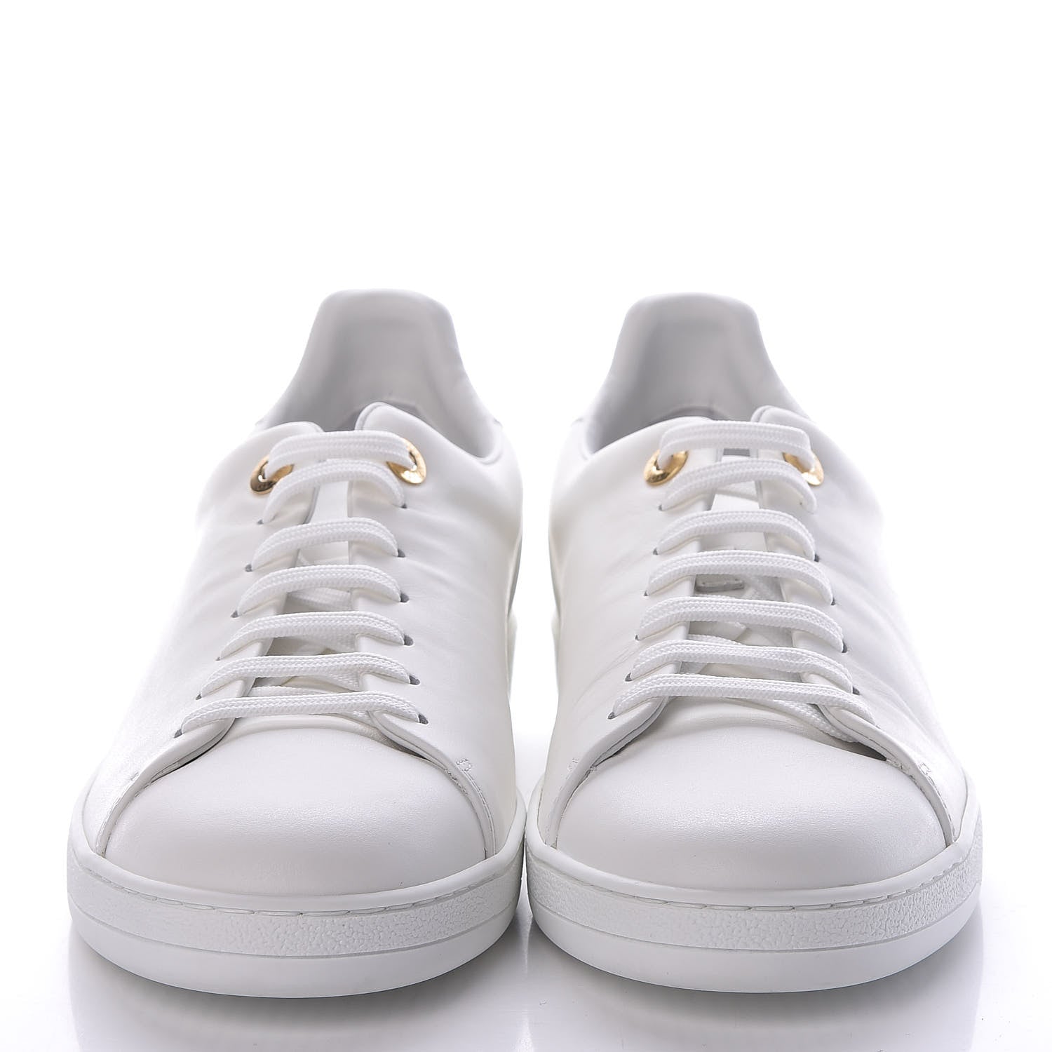 Louis Vuitton Calfskin Frontrow Sneakers 41 White 2 of 9