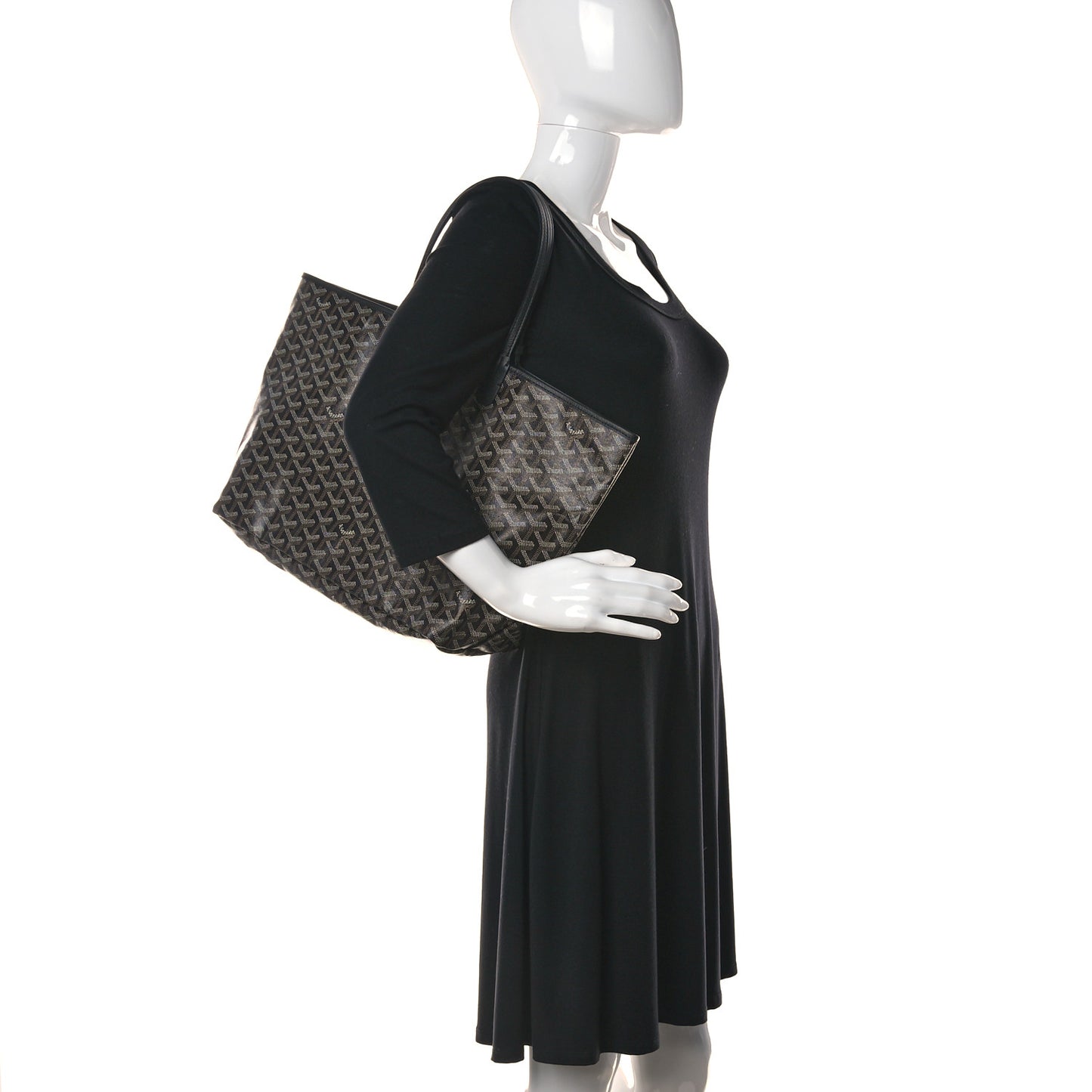 Goyardine Saint Louis PM Black