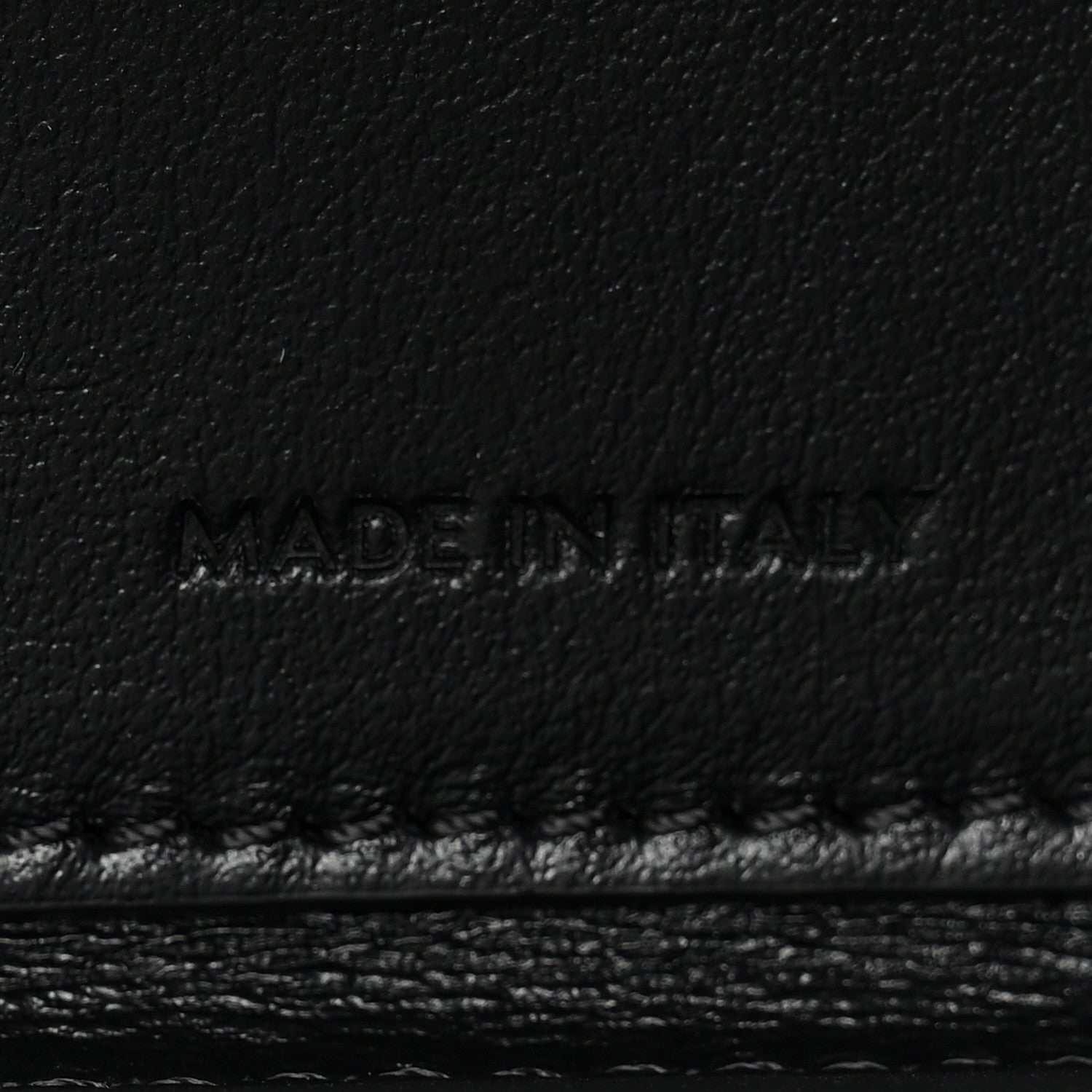 Celine Satinated Calfskin 16 Small Tri-Fold Wallet Black 7 of 8