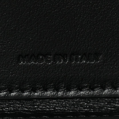 Celine Satinated Calfskin 16 Small Tri-Fold Wallet Black 7 of 8
