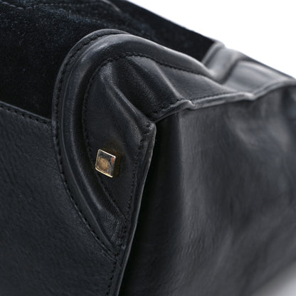 Celine Smooth Calfskin Suede Mini Luggage Black 10 of 10