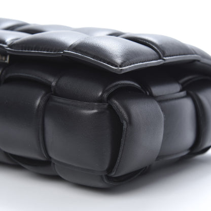 Bottega Veneta Nappa Maxi Intreccio Padded Cassette Crossbody Bag Black 9 of 9