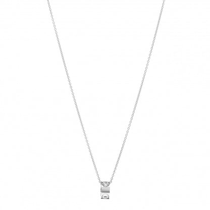 Louis Vuitton 18K White Gold Empreinte Pendant Necklace 1 of 4