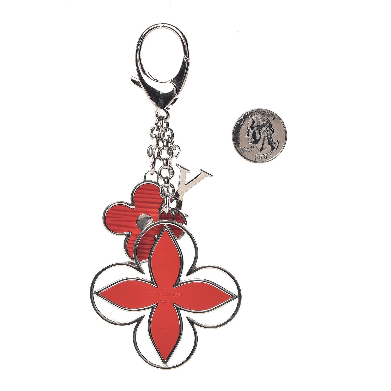 Louis Vuitton Epi Rimy Bag Charm Red 2 of 2