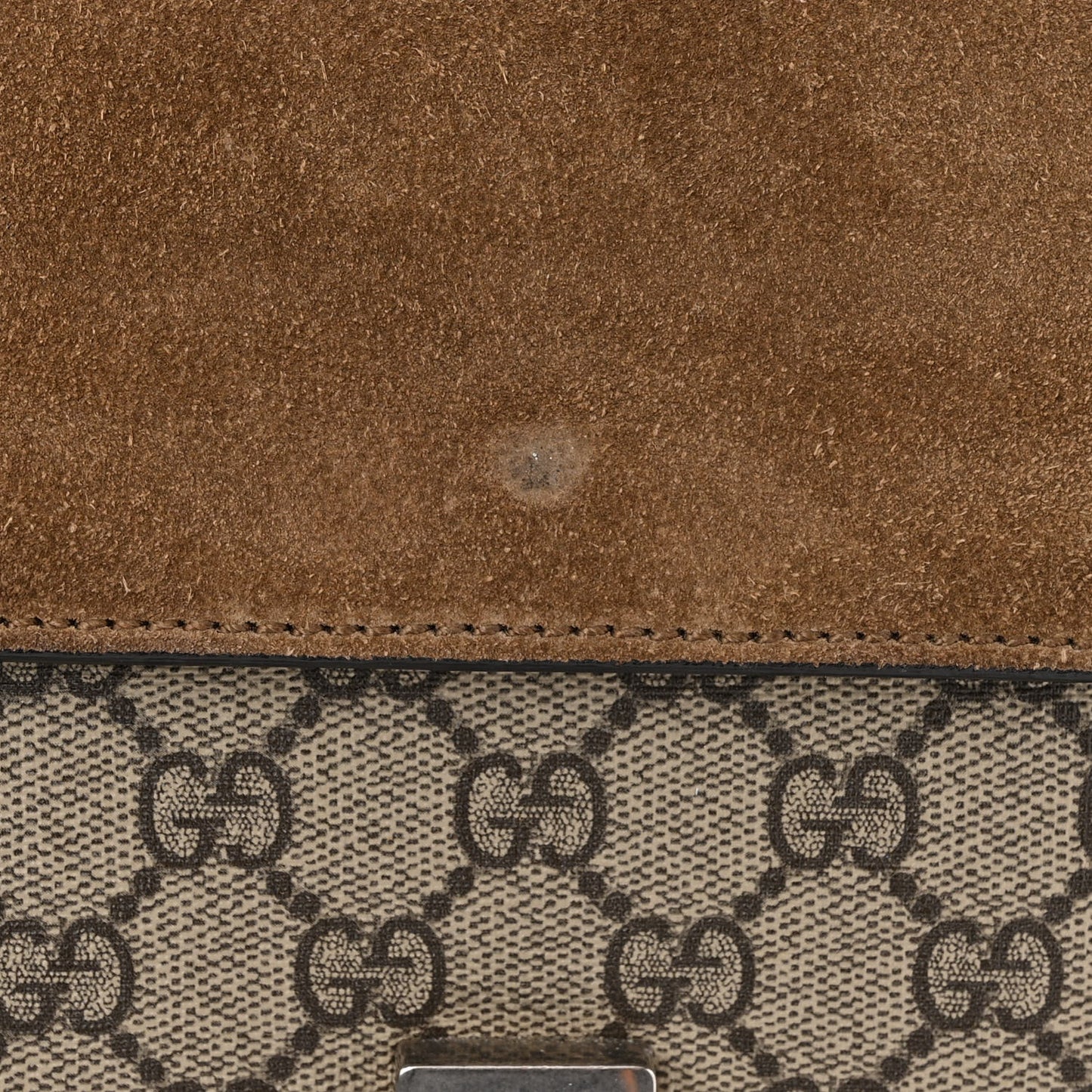 GG Supreme Monogram Mini Dionysus Shoulder Bag Taupe