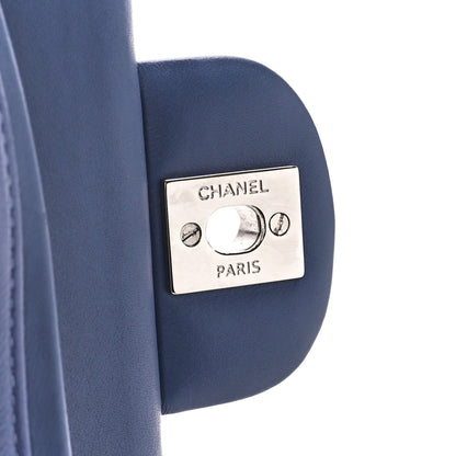Chanel Patent Calfskin Quilted Medium Double Flap Light Purple 7 of 11