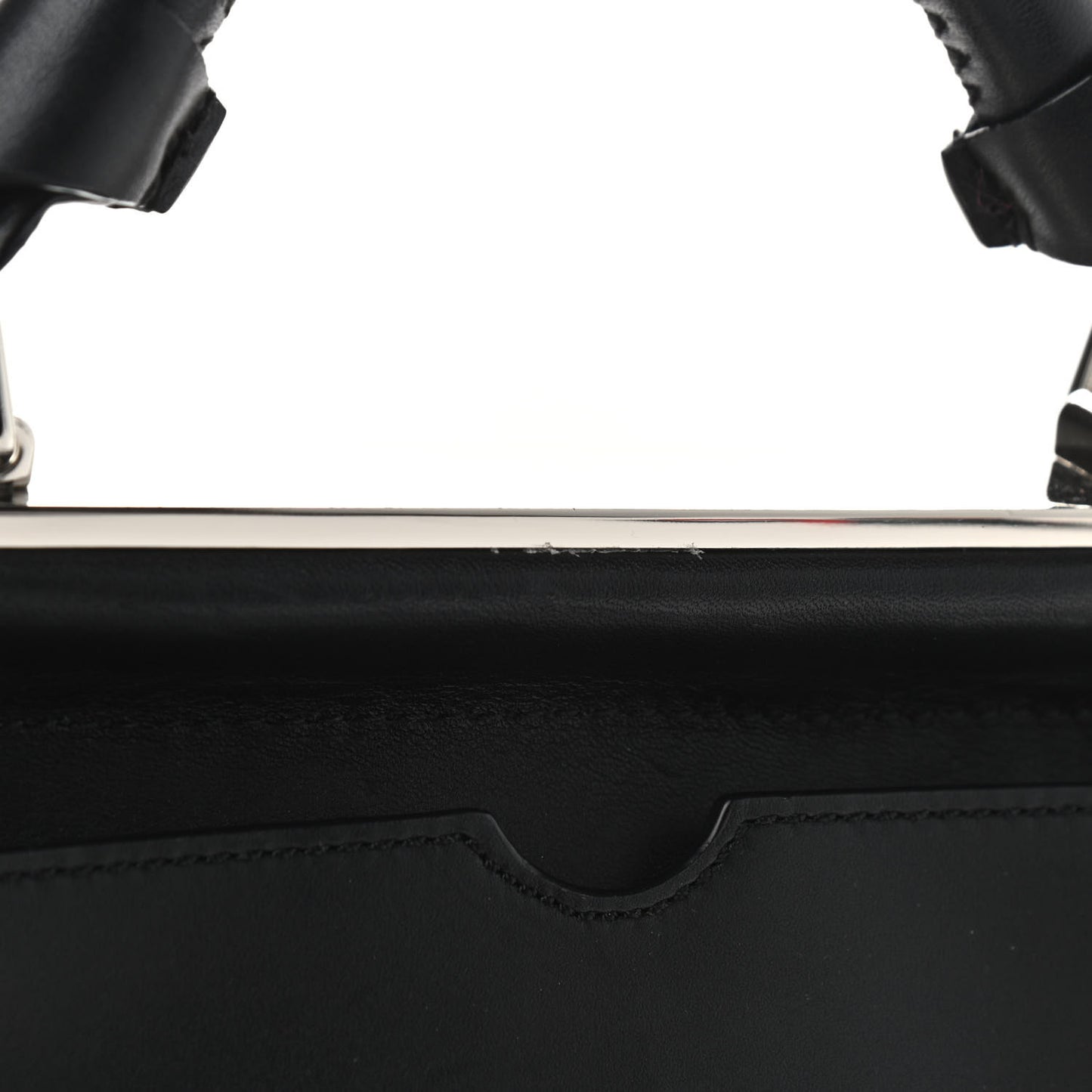 Calfskin Small Ryder Satchel Black