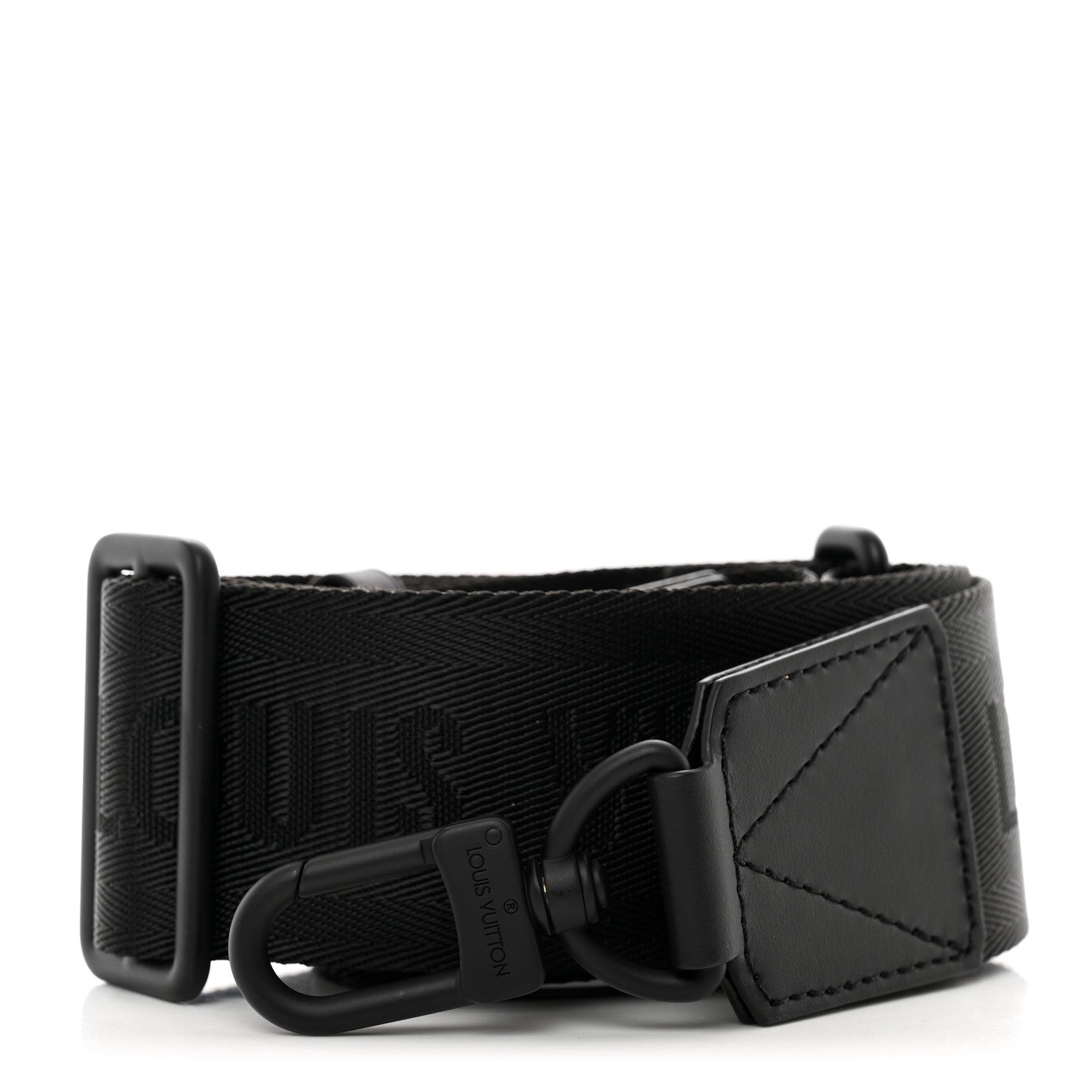 Louis Vuitton Jacquard Aerogram Shoulder Strap Black 1 of 3