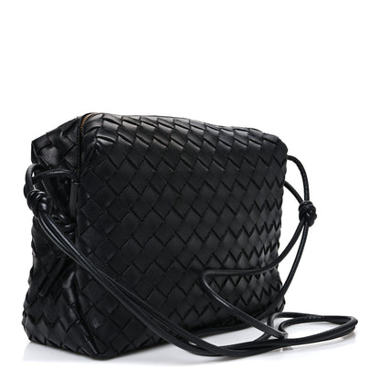 Bottega Veneta Nappa Intrecciato Medium Loop Camera Bag Black 3 of 9
